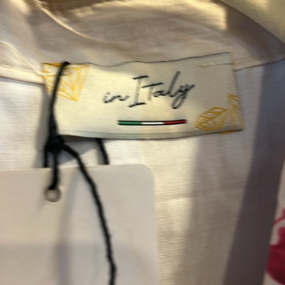 Chic Floral Button maxi dress made in Italy - Picture 3 of 4